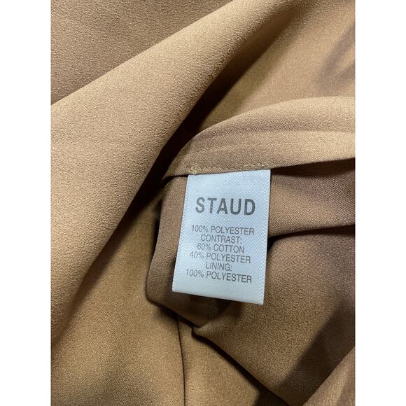Staud 'Lilia' Tan Dress Size M - Picture 5 of 5
